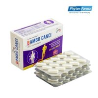 Combo 3 hộp viên uống bổ sung canxi hữu cơ, D3, K2 Bambo Canci Hộp 60 viên