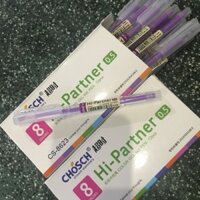 Combo 3 hộp viết / bút gel CHOSCH màu tím, 1 hộp 12 cây