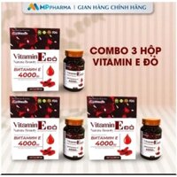 Combo 3 hộp Vitamin E đỏ Nga giá chỉ