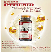 Combo 3 hộp Vitamin E Nano 8000 iu HÀN QUỐC-giúp đẹp da,,ổn định nội tiết