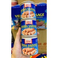COMBO 3 HỘP XÚC XÍCH HỘP LIBBYS VIENNA SAUSAGE MỸ 130 GRAM