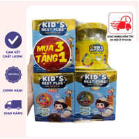 Combo 3 Hộp Yến Trẻ Em Kid's Nest Plus+ Growth GOLD 18% TẶNG 1 YẾN HŨ (3 TẶNG 1)