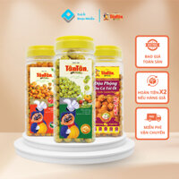 Combo 3 Hũ: Đậu Hòa Lan Chua Cay 190g + Đậu Phộng Vị Rau Cải 190g + Đậu Phộng Da Cá Tỏi Ớt 240g