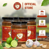 Combo 3 Hũ Mắm Cáy Gia Truyền Hải Phòng Thơm Ngon Nguyên Chất, Mắm Cáy Đậm Đặc Chuẩn Vị Nhà Làm Hũ 500g