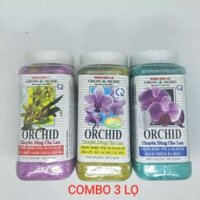 COMBO 3 HŨ Phân bón chuyên dùng cho Hoa Lan Grow More Orchid Nhập Mỹ NPK 30-10-10, 20-20-20, 6-30-30 cho Lan phát triển