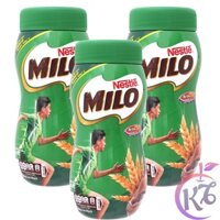 Combo 3 hũ Sữa bột Milo 400g - thức uống lúa mạch Nestle sữa bột ca cao hòa tan nguyên chất thơm ngon bổ dưỡng Activ Go