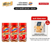 Combo 3 Hũ Thức Uống Cacao Lúa Mạch Dạng Bột Ovaltine 400G/hũ