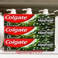 Combo 3 Kem đánh răng Colgate Maxfresh tinh chất than tre 180g/hộp