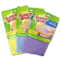 Combo 3 Khăn lau microfiber cao cấp Scotch Brite - 3M