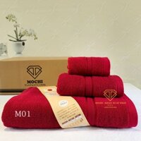 COMBO 3 KHĂN MÀU ĐỎ