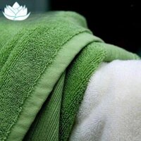 Combo 3 Khăn Tắm-Gội-Khăn Mặt Lotus Heal Hàng Cao Cấp 100% Cotton Tự Nhiên Thấm Hút Tốt Siêu Mềm Mại Và Không Phai Màu