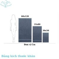 Combo 3 Khăn Tắm-Gội-Khăn Mặt Lotus Heal Hàng Cao Cấp 100% Cotton Tự Nhiên Thấm Hút Tốt Siêu Mềm Mại Và Không Phai Màu