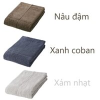 Combo 3 khăn  XUẤT DƯ Bộ 3 (Khăn tắm, khăn gội, khăn mặt) hàng loại 1 khổ lớn chất dày dặn siêu mềm mịn