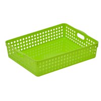 Combo 3 khay nhựa đựng tài liệu A4, đựng đồ đa năng Song Long - xanh lá