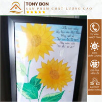 combo 3 khung ảnh 40x50 mặt mika