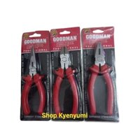 Combo 3 Kìm GoodMan Điện Cắt Nhọn 6 in