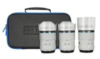 Combo 3 lens AF SIRUI Sniper 23mm+33mm+56mm F1.2 (White) for Fuji XF - Chính hãng