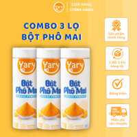 [COMBO 3 LỌ] Bột Phô Mai Yary Vị Truyền Thống 150g, Bột Phô Mai Lắc Khoai Tây, Gà Rán, Làm Thạch