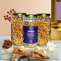 Combo 3 Lọ -  Đông Trùng Hạ Thảo Ancordy Premium - Giá Thể Gạo Lứt -  Sợi Dối - Khối Lượng 30g/lọ