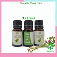 Combo 3 lọ Tinh dầu sả chanh Thanh Diệp nguyên chất 10ml I Có kiểm nghiệm SC01CB3