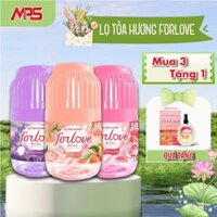 Combo 3 Lọ Tỏa Hương Forlove  - Tặng 1 Xịt Thơm Quần Áo Forlove, Tinh Dầu Thơm Mùi hương hoa quả dịu nhẹ