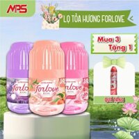 Combo 3 Lọ Tỏa Hương Forlove Tặng 1 Xịt Thơm Forlove , Tinh Dầu Thơm Mùi hương hoa quả dịu nhẹ - MPS