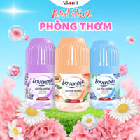 [Combo 3] Lọ tỏa hương Lovenose hương thơm tự nhiên dễ chịu sáp thơm phòng khử mùi thế hệ mới 45 ngày - Dung tích 180ml