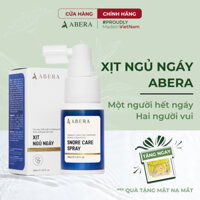 [Combo 3 Lọ] Xịt Chống Ngáy Ngủ Hiệu Quả Chính Hãng Abera 30ml - Ngủ Ngon Giấc, Giảm Ngủ Ngáy, Nguồn Gốc Thiên Nhiên