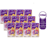 Combo 3 lốc 110ml sữa pha sẵn Abbott Pediasure ít ngọt hương vani