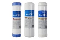 Combo 3 Lõi Lọc Nước Karofi Số 1,2,3