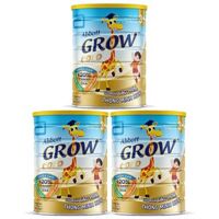 Combo 3 lon sữa Abbott Grow Gold 3+ 1.7kg cho trẻ 3-6 tuổi