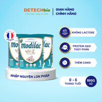 Combo 3 lon Sữa bột Modilac Expert Riz 1 800g