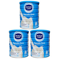 Combo 3 lon Sữa bột nguyên kem Cô Gái Hà Lan lon 850g