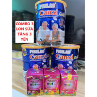 Combo 3 lon Sữa Canxi PISILAC CANXI GOLD 900G dành cho người già, ngừa loãng xương, tiểu đường