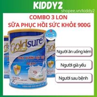 💦💦Combo 3 lon sữa Goldsure dinh dưỡng đặc biệt 900g