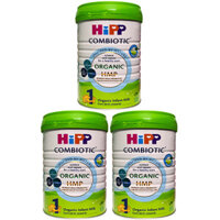 Combo 3 lon Sữa Hipp Combiotic số 1 lon 800g, 0-6 tháng tuổi