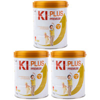 Combo 3 lon Sữa tăng chiều cao KI Plus nội địa Hàn Quốc lon 750g cho trẻ 1-15 tuổi