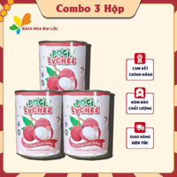 Combo 3 lon Vải Thiều Ngâm Đường VIFOCO 565gr