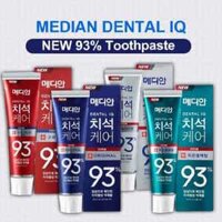 ComBo 3 Màu Kem Đánh Răng ,Median Dental IQ 93%120g -Giảm Ố, Loại Bỏ Mùi Hôi – Hàn Quốc