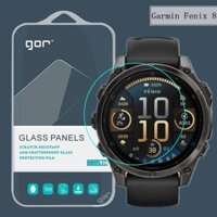 Combo 3 miếng dán cường lực cho Smartwatch Garmin Fenix 8/ Fenix E, GOR chống vân tay trầy xước