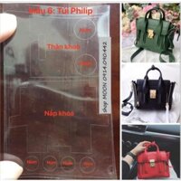COMBO 3 miếng dán khóa túi Philip