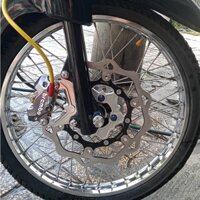 COMBO 3 MÓN - Heo Dầu Brcmbe 2piston + Đĩa KTM 260mm (luôn lòng CNC) + 1 Pát Trước gắn Wave110 RS RSX Future Led