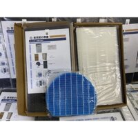 Combo 3 Món (Hepa-Than-Ẩm) lọc kk sharp kc-d50/40, kc-e50/40,kc-f50/40, kc-500y6, kc-j50/ kc-h50