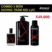 Combo 3 Món X-Men For Boss Luxury/Motion/Intense - Giá Sỉ[Giá Sỉ]