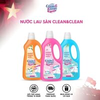 Combo 3 Nước Lau Sàn Clean Thái Lan Can 1L Hương Thơm Đa Dạng Tinh Dầu Chiết Xuất Tự Nhiên Thơm Lâu
