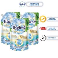 Combo 3 Nước Xả Vải Hygiene Thái Lan Giặt Xả Quần Áo Ocean Bloom Life Nature [Xanh] 1150ml