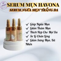 Combo 3 ống serum chấm mụn Havona ngừa thâm trắng da