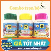 [Combo 3] Phân đầu trâu 501,701,901 cho hoa lan và cây kiểng lọ 100g _