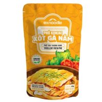 Combo 3 Phở Konjac Xốt Gà Nấm Excook 350g - Phở Tươi Thượng Hạng Ăn Liền, Ít Calorie, Giàu Chất Xơ, Không Chất Bảo Quản