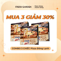 Combo 3 Pizza Đông Lạnh Fresh Garden 120g, 220g, Hỏa Tốc Hà Nội